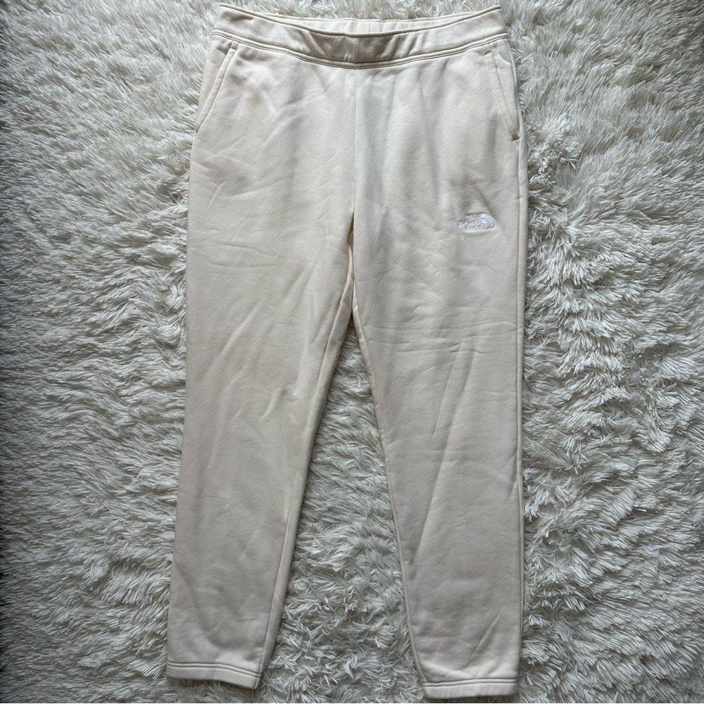 The North Face Women's Simple Logo Jogger Ivory New With Tags Size XL - Picture 3 of 12